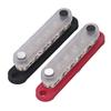 2Pcs Bus Bar 300VAC 48VDC 150A Marine Power Verteilung Block Terminal M6 mit Abdeckung für Automotive