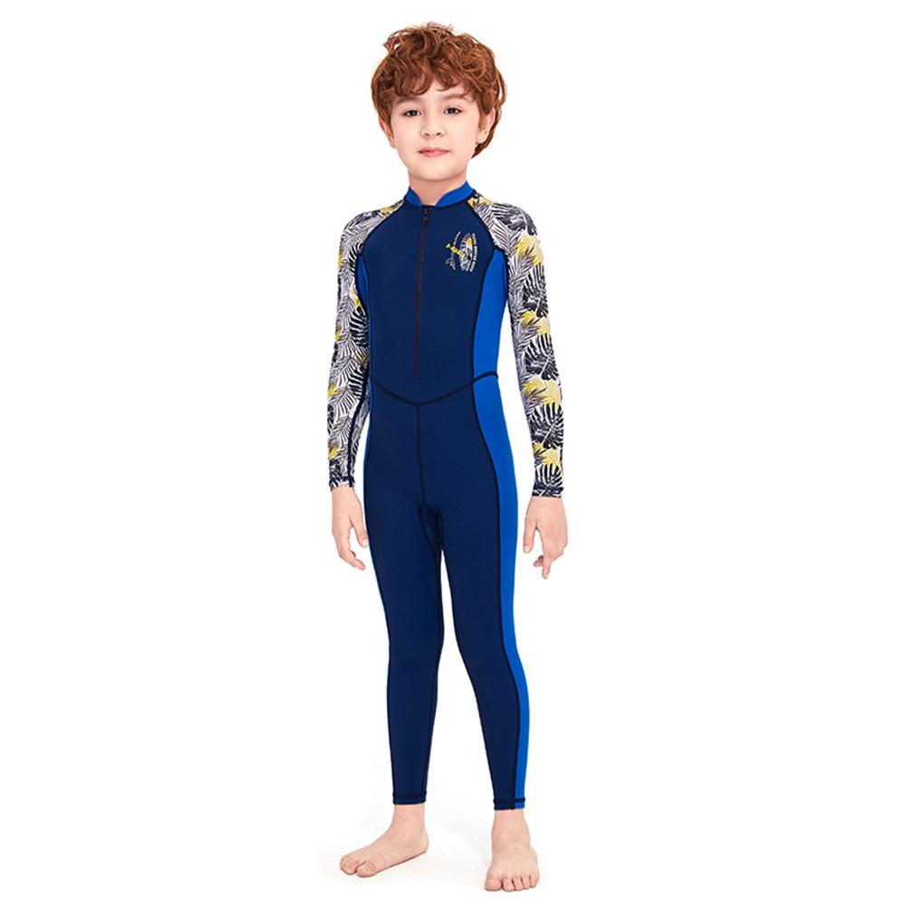 Kid Wetsuit One Piece Swimsuit Sun-Protective Quick-Drying Anti-Wear Anti-Scratch Properties