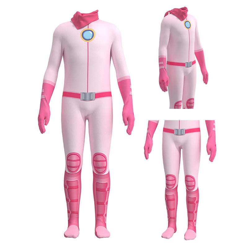 New mario big movie tights cosplay princess pinkie onesie cos game suit sexy babes