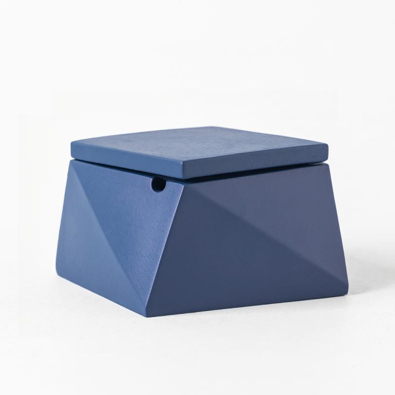 Ashtray Ins Wind Simple Modern with Cover Home Living Room Creative Personality Trend Anti-flying Ashtray