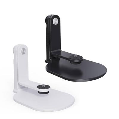 Projector Desk Holder 360°Rotating Adjustable Base 1/4" Screw Mount  for Home Theater and Presentations