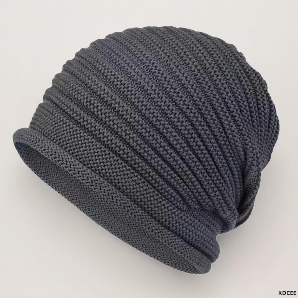 Women's wool knitted pullover hat autumn and winter popular headgear fashion versatile thermal pile hat