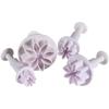 4pcs  Plum Flower Plunger Cutter Fondant Cake Decorating Diy Tool Cookie Molds Biscuit Cutter Baking Tool Cookie Cutter