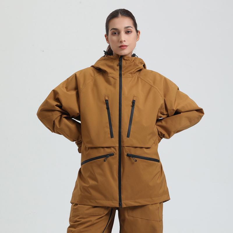 Men's and Women's Winter Ski Suit: Warm, Breathable, Waterproof, and Windproof for Outdoor Snowboarding and Sports.