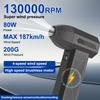Turbo Jet Fan Electric Air Duster Type-C Charging Portable 130000RPM Car Snow Blowing Cleaning Blower Tool Strong Blowing New