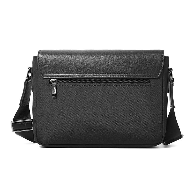 New JAGUAR Canvas Crossbody Bag, Shoulder Bag Men's Black JA1T1220023101
