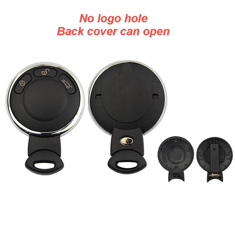 Remote Car Key Shell For Bmw Mini Cooper R56 R57 R58 Cabrio R60 R61 Clubman Countryman Small Blade Smart Card Fob Case No Logo