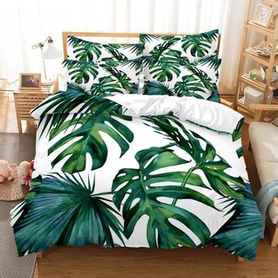 Banana Leaves Bedding Set Duvet Cover Set 3d Bedding Digital Printing Bed Linen Queen Size Bedding Set Fashion Design