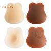1 Pair Women Silicone Chest Pad Sweat-proof Anti-slip Invisible Thickened Breast Support Sticky Pasties Nipple Covers Strapless Adhesive Bra Women