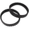 Traction Bands For Powers Wheels, 2Pcs Rubber Wavy Texture Traction Bands Rubber Tire Track Pool Cleaner Wheel Track Pool Cleaner Parts 15. 9cm Outer