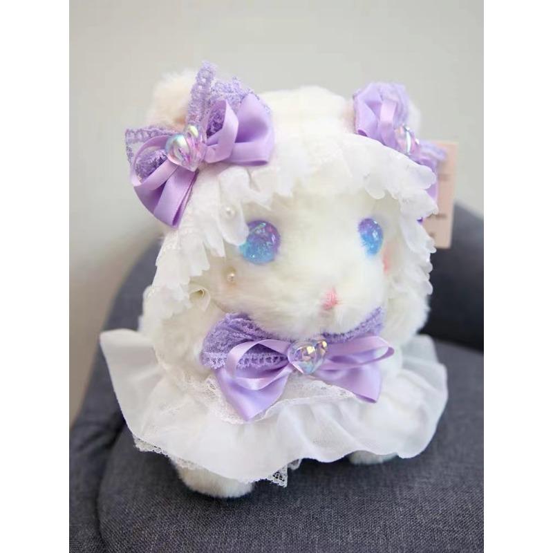 Cute Lolita Cat Doll Doll 8-inch Grabbing Machine Plush Toys Small Doll Girls Heart Gift