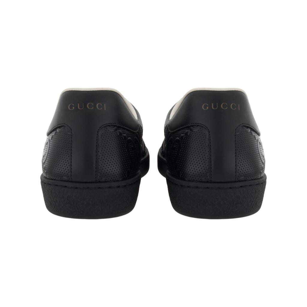 Gucci Ace 'GG Embossed - Black' 625787 1XK10 1000