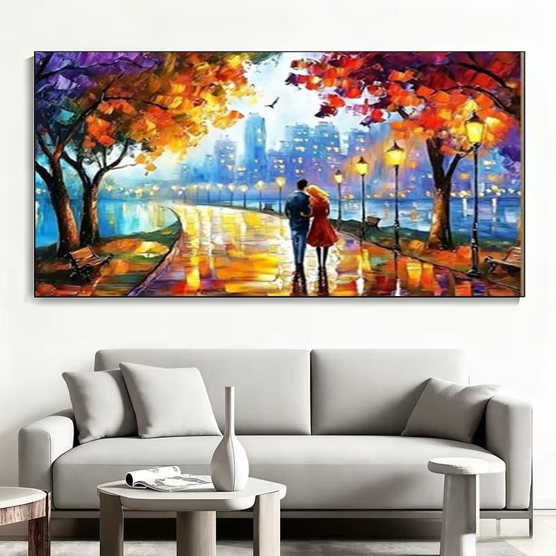 

A Romantic Style Canvas Wall Art Piece 20x40cm No Framed
