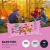 Happilo Rose Almonds Healthy Dry Fruit Bar 35g, Healthy Snack, High in Protein Nuts, No Added Sugar