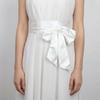 Ethnic Style Satin Ribbon  Belt Adjustable Wide Waistband Lace Up Waistband  Dress
