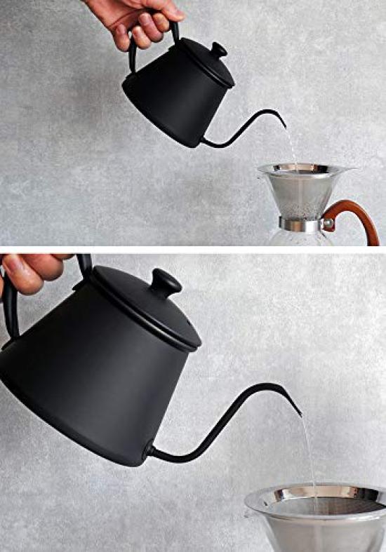 Nankai Tsusho Rokusan Black Drip Pot itteki