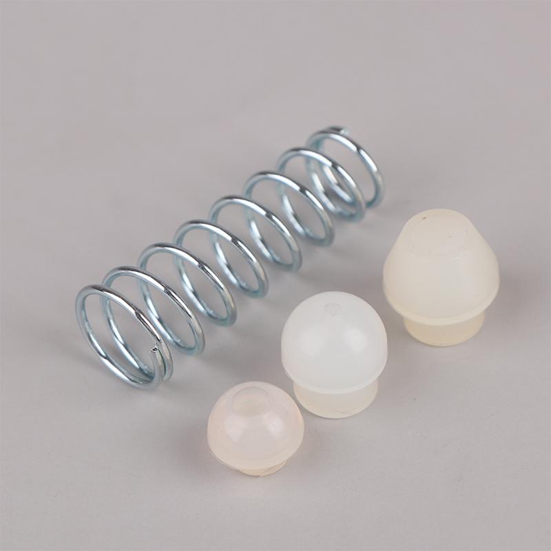 New 2/3Pcs Big Air Cannon S Interface Spring Flat Head/Round Head Spring Air Plug Pneumatic Accessories