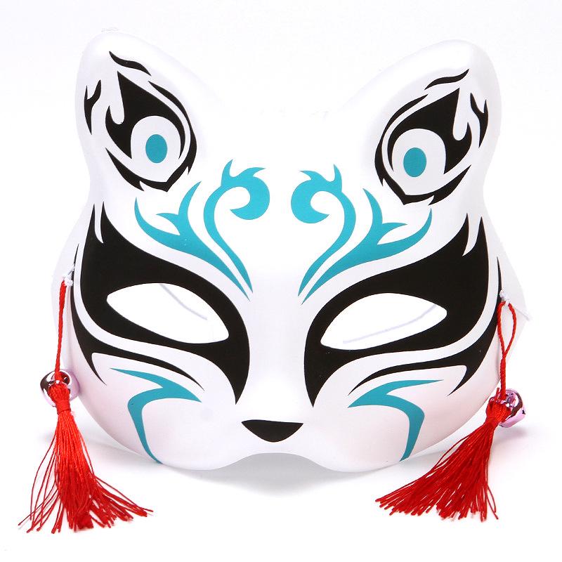 Children's Cute Fox Mask: Half-Cat Face Cosplay Costume for Fun and Safe Performances