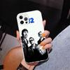 Band U-U2 Rock Phone Case For iPhone 13 12 Mini 11 Pro Max XS XR X SE 7 8 Plus 5S 5 6S 6 Gift Print Cover Fundas