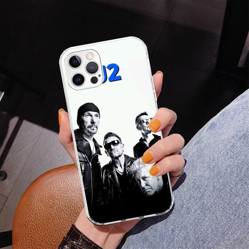 Band U-U2 Rock Phone Case For iPhone 13 12 Mini 11 Pro Max XS XR X SE 7 8 Plus 5S 5 6S 6 Gift Print Cover Fundas