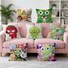 Hot Gunsou Keroro Frog Pillow Gift Home Office Decoration Bedroom Sofa Car Cushion Cover Case X