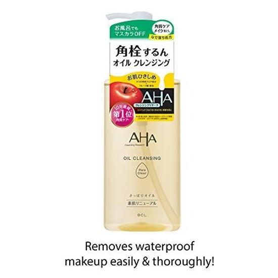 Cleansing Research Oil Pore Clear 200mL Makeup Remover Exfoliation Care Wet Hands OK Eyelash Extensions