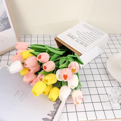 "Μουκέτο τουλίπας Moisturizing Feel PU για γάμους, διακόσμηση σπιτιού και φωτογραφικά εξαρτήματα"