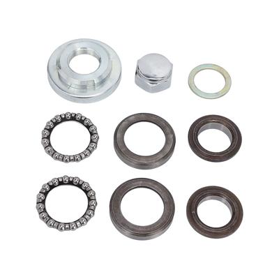 9pcs Motorcycle Steering Bearing Kit Aluminium Alloy Steering Stem Head Roller Bearing Replacement