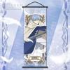 Frieren Beyond Journey's End Hanging Painting Himmel Stark Anime Peripherals Cartoon Cloth Scroll Poster