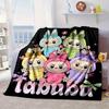 Bunny Costume Adventure Blanket Flannel Blanket for bed, sofa, Camping, Hiking, Picnic Essentials, gift for family Fan gifts