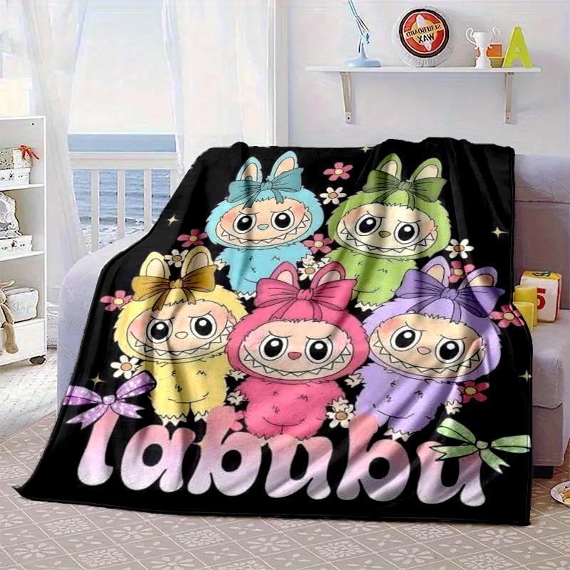 Bunny Costume Adventure Blanket Flannel Blanket for bed, sofa, Camping, Hiking, Picnic Essentials, gift for family Fan gifts