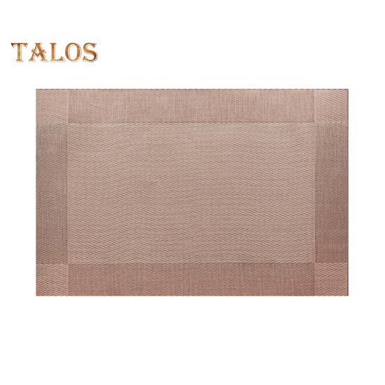 4-teiliges Tischset aus PVC, hitzebeständig, gewebte Tischsets für das Esszimmer, leicht zu reinigen, waschbarer Tischschutz, moderne Tischdekoration