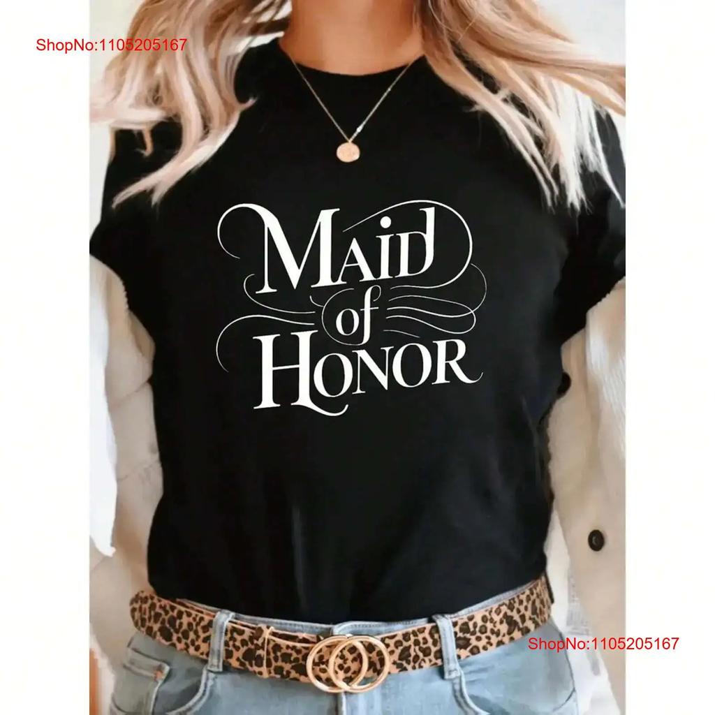 Unisexs Bridesmaid T Shirt Short Sleeved Casual Summer Letter Printed Top Vintage Homme Stretched Casual Graphic