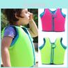 High Buoyancy Kids Swimming Vest With Waterproof Zipper And Adjustable Belt