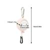 10m Clothes Drying Rope Portable Travel Drying Rack Lightweight Retractable Clothesline  Camping