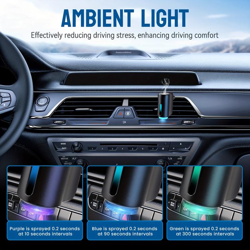 New Smart Car Air Aromatherapy Diffuser Car Air Fresheners Humidifier Aromatherapy Freshener Removing Odors Car Accessories