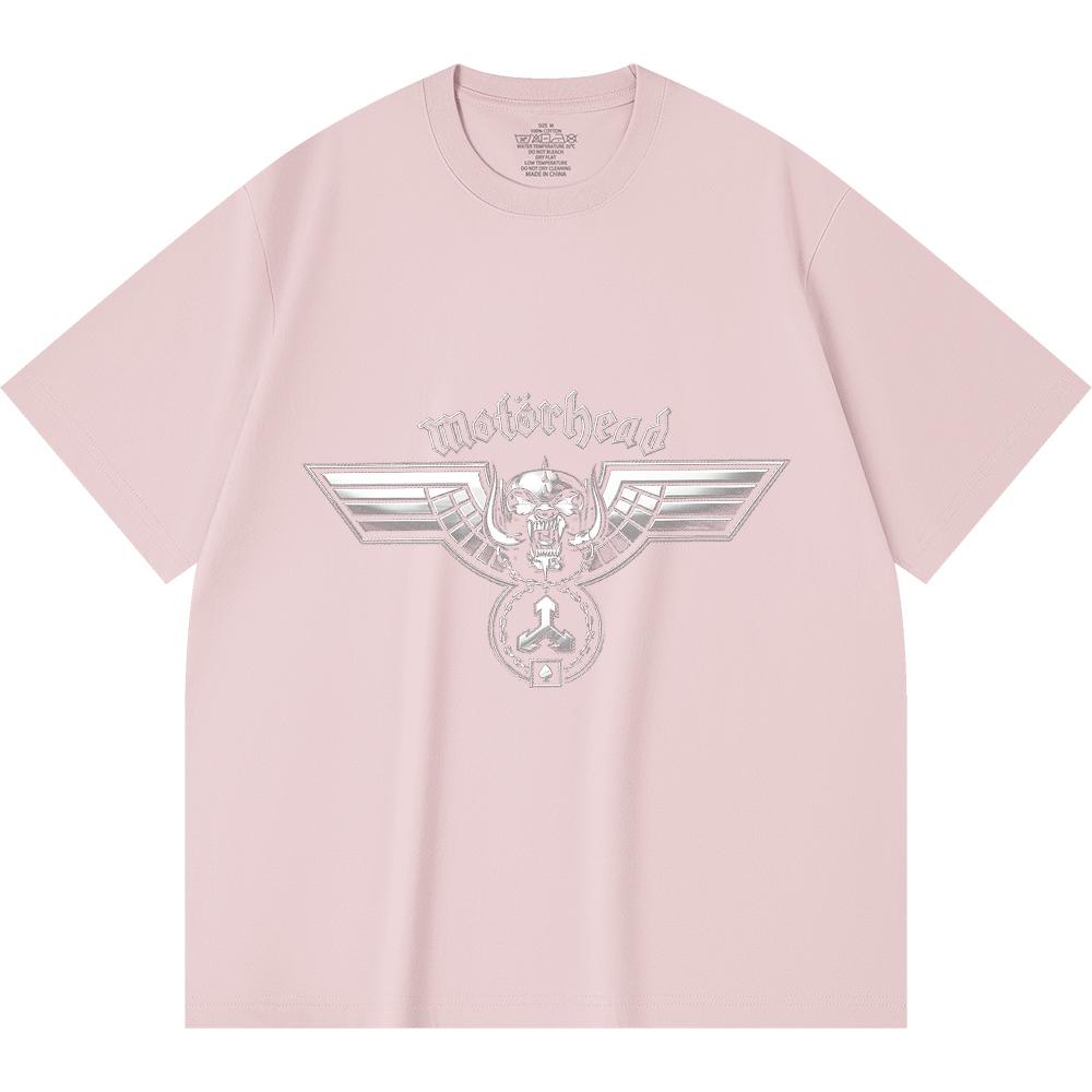 230 g/m² 100% Baumwolle Heavy Metal T-Shirt Rockband Beliebte Musik Druck Unisex Schweres Baumwoll-T-Shirt