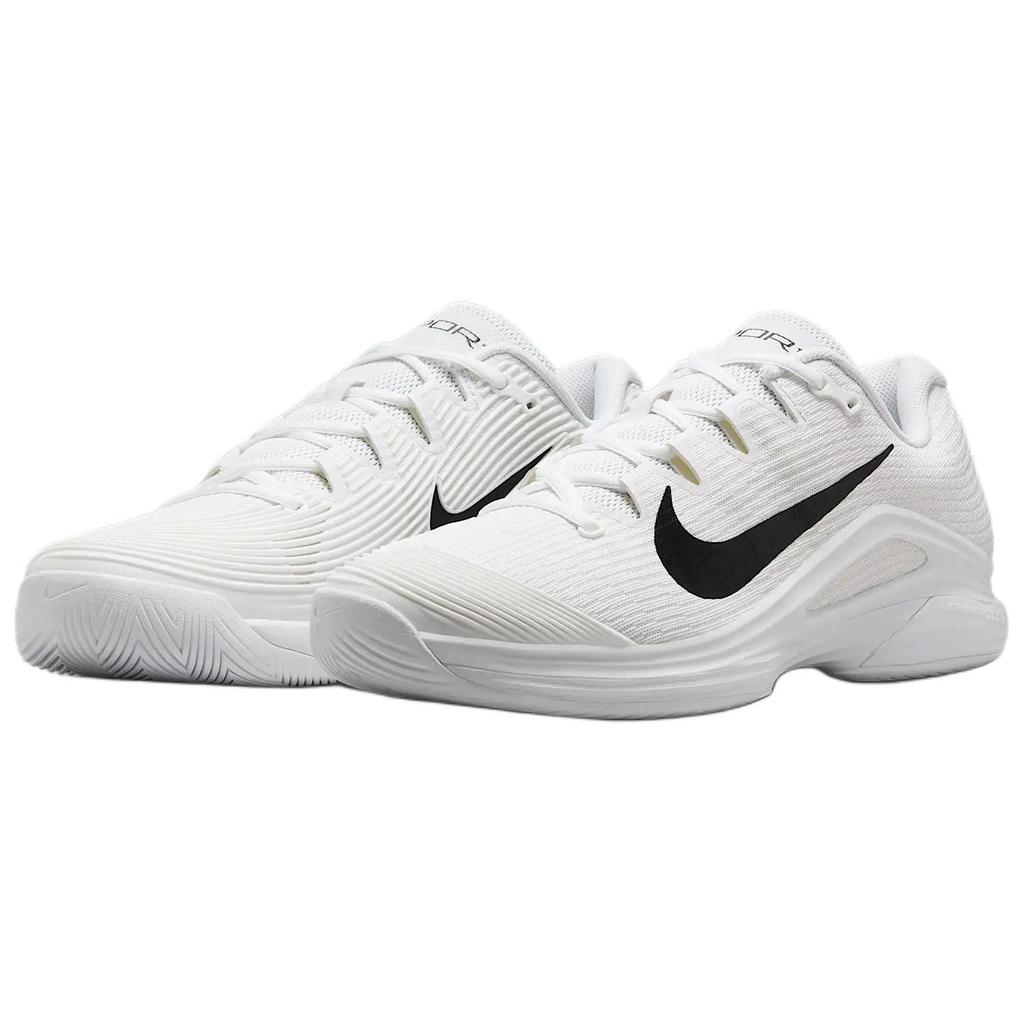 NikeCourt Air Zoom Vapor 12 HC White Black Men Sneakers Summit-White FV5552-101