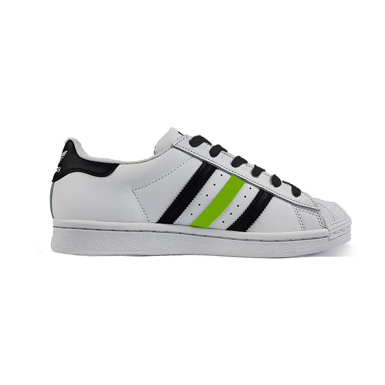 Adidas Originals SUPERSTAR Shell Head Slip Resistant Abrasion Resistant Low top Skateboard Shoes Unisex White EG4958(Team352-)