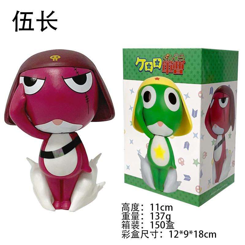 

New- Keroro Tamama Giroro Gk Figure Popular Anime Characters Robot Alien Doll Desktop Decoration Gift
