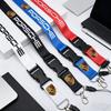 1pcs Lanyard Nylon Printing Emblem Style Keychain for Porsche 718 Cayenne Panamera 911 Macan Taycan Cayman Boxster StickerYC3 