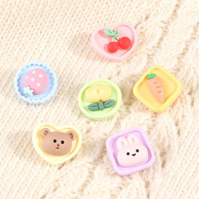 Children'S Clothes Buttons Baby Sweater Jacket Cute Button Accessories Round Versatile Jacket High-End Buttons