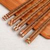 Alishan Wenge Wood Inlaid Chopsticks