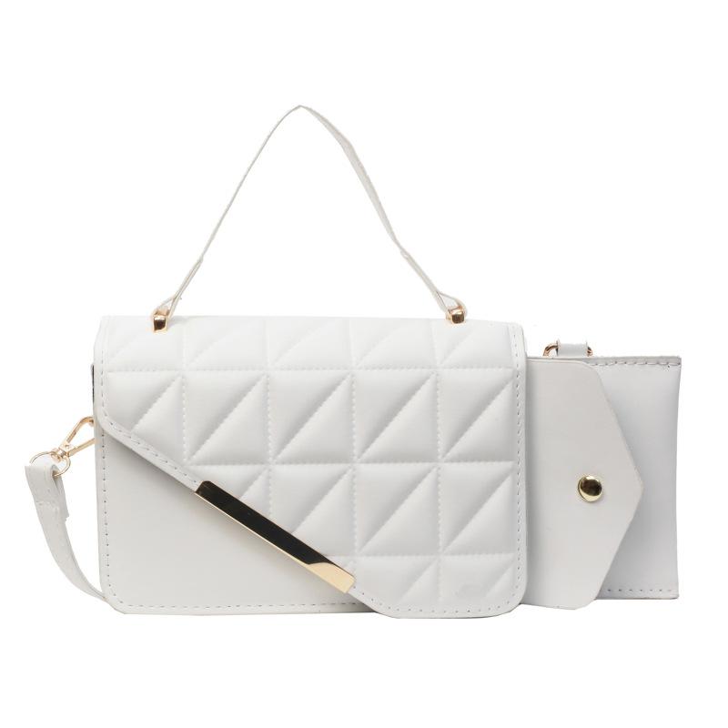 Women'S Bag On The New Small Square Bag Fashion Shoulder Bag Texture Pressure Shell Messenger Bag Simple Handbag