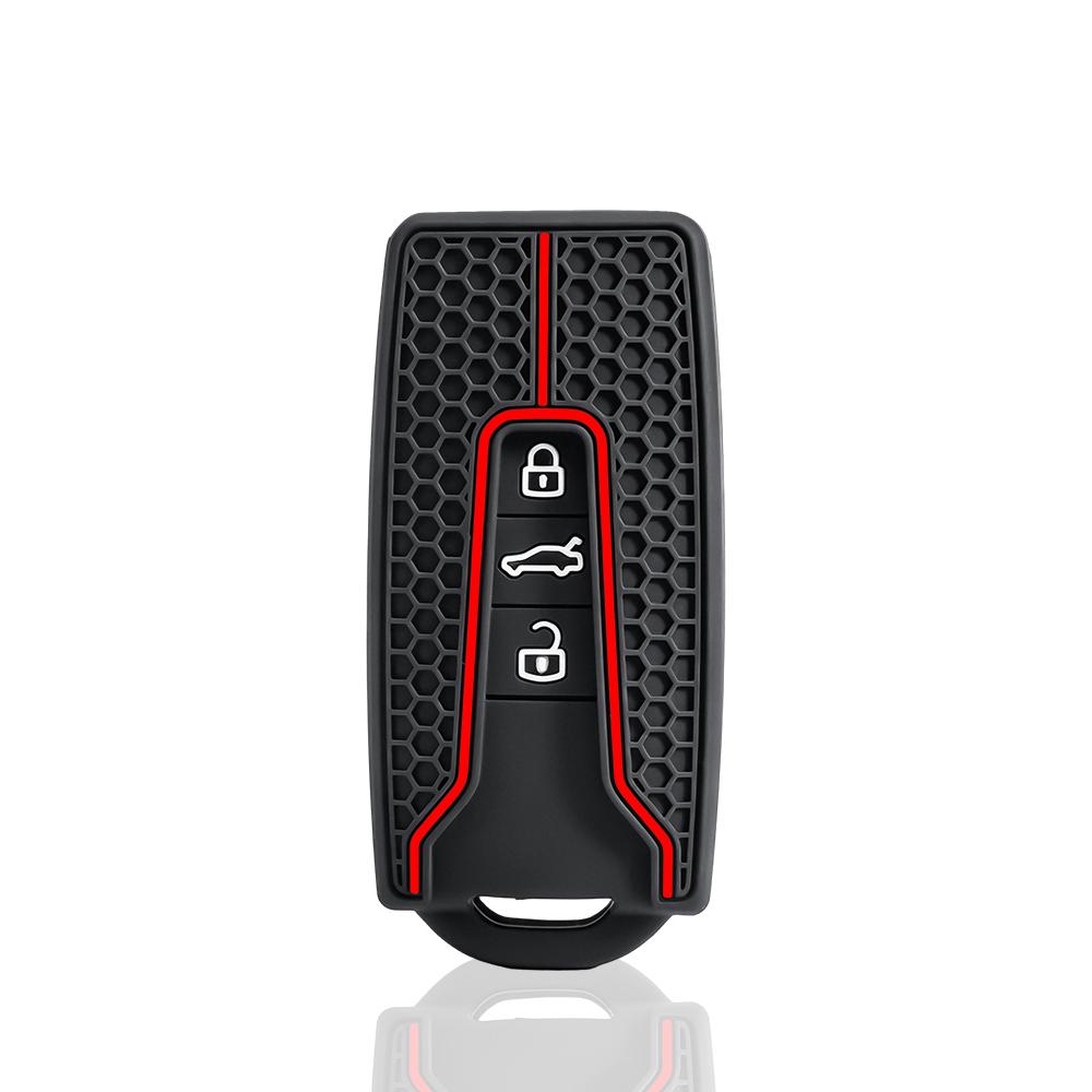 3 Button Silicone For Volkswagen Vw Mlb Magotan B8 Passat Touareg Car Key Fob Case Shell Bag Cover