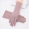 Sunscreen gloves womens spring and summer thin breathable UV protection driving cycling non-slip touch screen