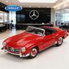 Welly 1/24 Mercedes-Benz 190SL Alloy Car Diecasts & Toy Vehicles Car Model Miniature Scale Model Car for Children