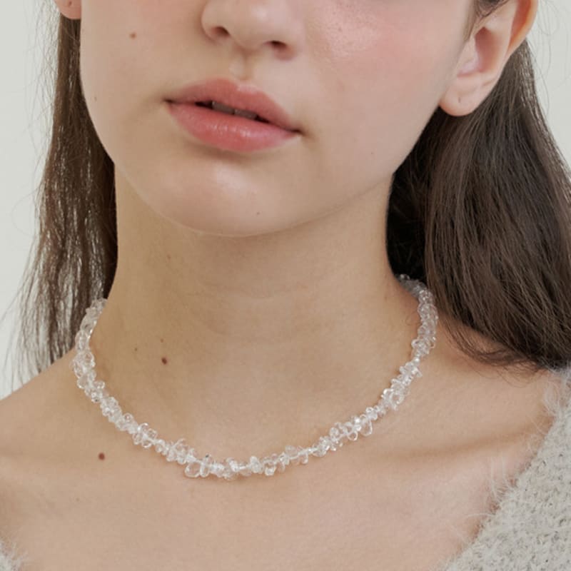 GETMEBLING klar crystal necklace