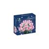 Romantic Rose Flower Building Blocks Set Pink Roses Flowers Toys for Adults, Plant Desk Decoration Bricks Gifts for Girls 613PCS