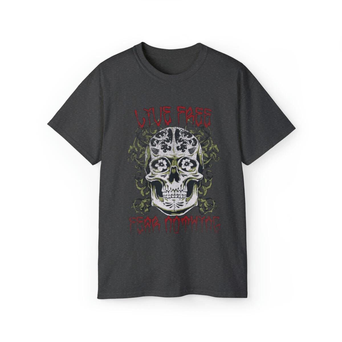 Fear Nothing T-Shirt, Vintage Fear Nothing Unisex Ultra Cotton Tee S